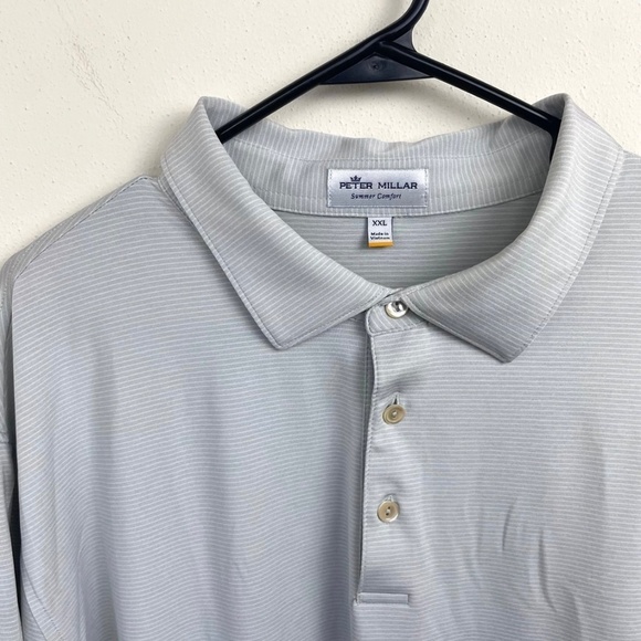 Peter Millar Halford Stripe Performance Polo - Picture 6 of 9